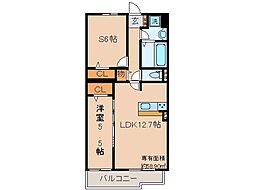 間取図画像 1SLDK