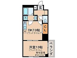 間取図画像 1DK