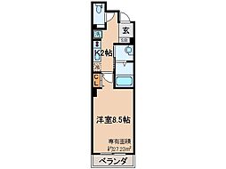 間取図画像 1K