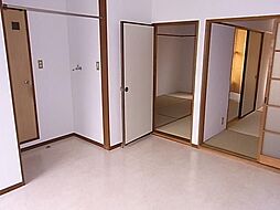 京王線 分倍河原駅 徒歩9分の賃貸アパート 2階2LDKのリビング/ダイニング