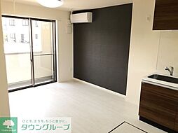 多摩都市モノレール 柴崎体育館駅 徒歩9分の賃貸アパート 1階1LDKのリビング/ダイニング