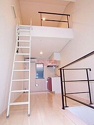 Ｆ−ｇａｒａｇｅ野方 H 2階ワンルームのリビング/ダイニング