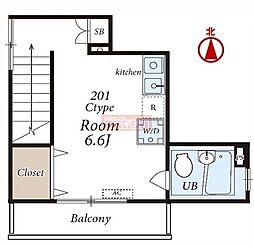 間取図画像 ワンルーム