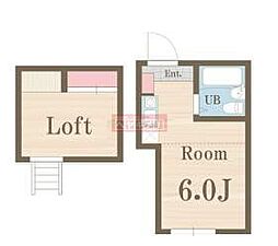 myplan中野A ワンルームの間取図画像