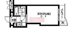 ジョイフル中野坂上 ワンルームの間取図画像