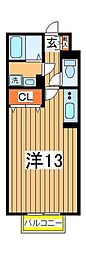 間取図画像 ワンルーム