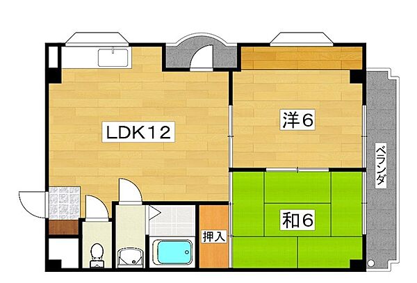 間取：2LDK