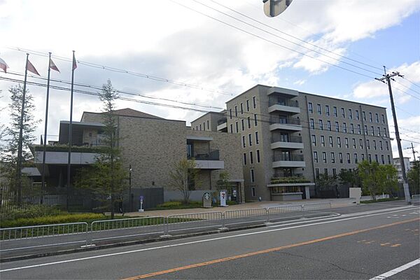 画像3:関西外国語大学 御殿山キャンパス・グローバルタウン（1446m）