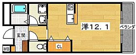 ヴィル山之上  ｜ 大阪府枚方市山之上１丁目（賃貸マンション1R・1階・31.85㎡） その2