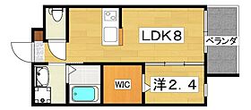 リアコート枚方御殿山NORTH  ｜ 大阪府枚方市御殿山町（賃貸マンション1LDK・2階・25.56㎡） その2