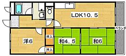 プリーミエル 3LDKの間取図画像