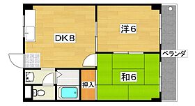 ウエストコート  ｜ 大阪府交野市私部西２丁目2-1（賃貸マンション2DK・4階・39.96㎡） その2