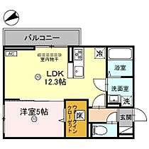 collina一里山  ｜ 滋賀県大津市一里山５丁目（賃貸アパート1LDK・3階・42.79㎡） その2