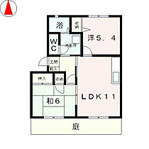 滋賀県大津市国分１丁目（賃貸アパート2LDK・1階・50.78㎡） その2