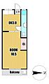三幸マンション3階3.9万円