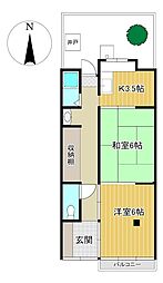 大津市中庄2丁目 貸家