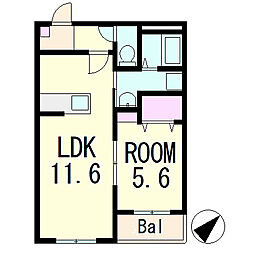 JR東海道・山陽本線 草津駅 バス10分 治田下車 徒歩6分 3階/-