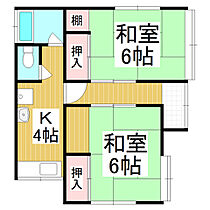 碓井住宅(塩尻駅前)1・2号室  ｜ 長野県塩尻市大門七番町（賃貸一戸建2K・--・41.06㎡） その2