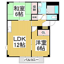 サープラスもも  ｜ 長野県松本市大字寿豊丘（賃貸アパート2LDK・1階・56.11㎡） その2