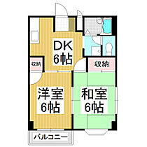 長野県塩尻市大字広丘吉田（賃貸アパート2DK・2階・39.74㎡） その2