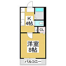 シャトーＨＩＲＯ　III  ｜ 長野県塩尻市大門八番町（賃貸アパート1K・1階・26.00㎡） その2