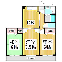 長野県東筑摩郡山形村（賃貸アパート3DK・2階・59.52㎡） その2