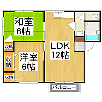 モモセハイツＢ  ｜ 長野県松本市寿中1丁目（賃貸アパート2LDK・2階・49.52㎡） その2