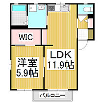 カサグランデB棟  ｜ 長野県松本市寿北6丁目（賃貸アパート1LDK・2階・43.54㎡） その2