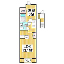 長野県松本市神田1丁目（賃貸アパート1LDK・2階・51.29㎡） その2