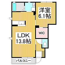 カーサ　ファミリオ　B棟  ｜ 長野県松本市宮田（賃貸アパート1LDK・1階・46.83㎡） その2