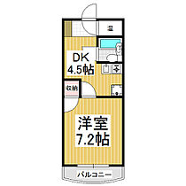 リバコーポ  ｜ 長野県駒ヶ根市東町（賃貸マンション1DK・2階・25.50㎡） その2