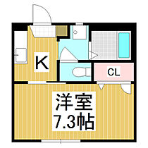 シャルマンさつきＡ  ｜ 長野県飯田市松尾代田（賃貸アパート1K・2階・22.77㎡） その2