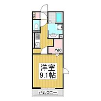 コンフォーティア駒ヶ根II　A棟  ｜ 長野県駒ヶ根市飯坂1丁目（賃貸マンション1K・3階・33.61㎡） その2