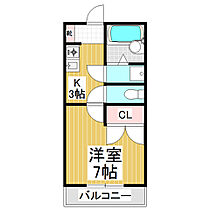 レジデンスハシバ  ｜ 長野県飯田市松尾代田（賃貸マンション1K・1階・22.68㎡） その2