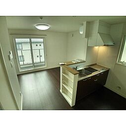 ラッキーリバー 2階1LDKのリビング/ダイニング