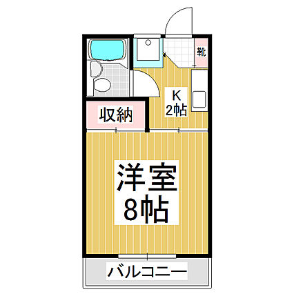 サンシャインやわた_間取り_0