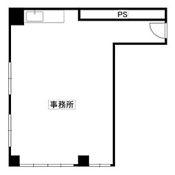 ローズアネックス2 ワンルームの間取図画像