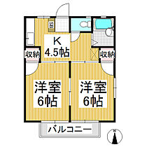 コーポマルミヤ  ｜ 長野県長野市大字小島（賃貸アパート2K・1階・34.00㎡） その2