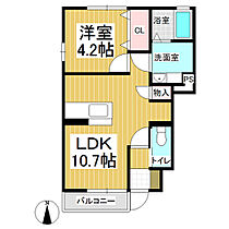 アヴニール・ｙ  ｜ 長野県長野市大字川合新田（賃貸アパート1LDK・1階・36.11㎡） その2