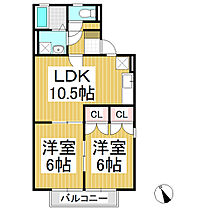 エクシード  ｜ 長野県長野市若穂綿内（賃貸アパート2LDK・2階・50.31㎡） その2