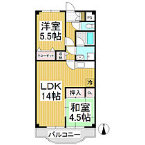 リヴェール 3A ｜ 長野県須坂市大字日滝大谷町（賃貸マンション2LDK・3階・57.00㎡） その2