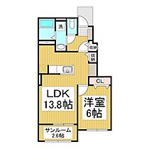 長野県長野市大字大豆島（賃貸アパート1LDK・1階・50.21㎡） その2