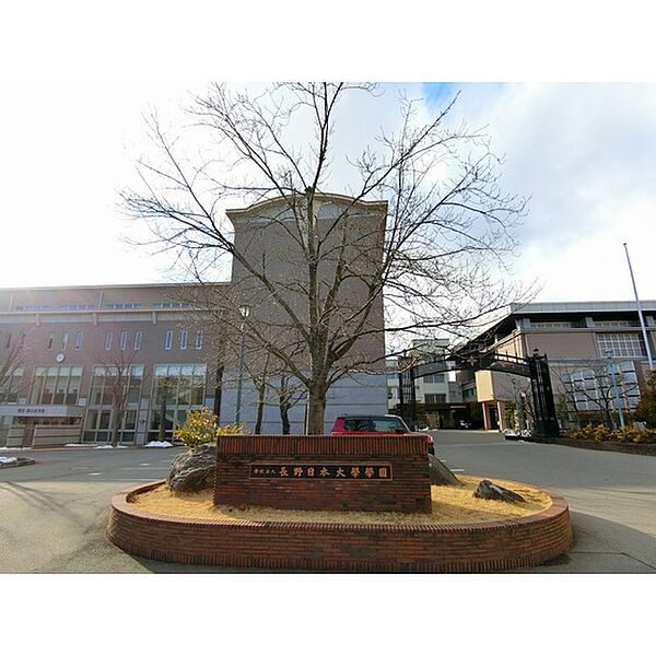 画像24:中学校「私立長野日本大学中学校まで439ｍ」