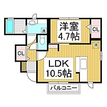 エスパシオ・ｙ　B棟  ｜ 長野県長野市大字稲葉（賃貸アパート1LDK・1階・38.73㎡） その2