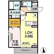 MORI石堂  ｜ 長野県長野市大字南長野南石堂町（賃貸アパート1LDK・3階・33.78㎡） その2