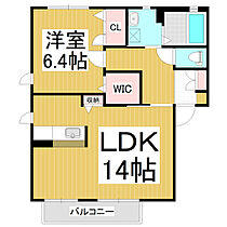 スカイハイツ大門　Ｂ棟  ｜ 長野県長野市大字安茂里（賃貸アパート1LDK・1階・50.54㎡） その2