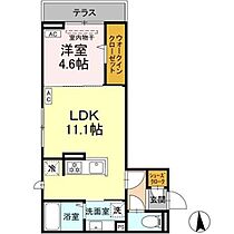 長野県長野市中御所2丁目（賃貸アパート1LDK・1階・38.55㎡） その2