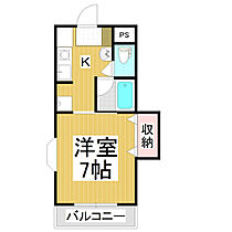 コーポ梓  ｜ 長野県長野市大字栗田（賃貸マンション1K・4階・22.45㎡） その2