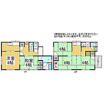 西尾張部一戸建  ｜ 長野県長野市大字西尾張部（賃貸一戸建2K・--・91.04㎡） その2