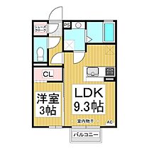 Ｖｉｌｌａｇｅ丹波島  ｜ 長野県長野市丹波島1丁目（賃貸アパート1LDK・2階・32.18㎡） その2